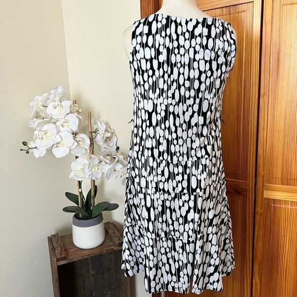 Dress Barn Size 10 Dress Fit & Flare Professional Workwear Sleeveless - Picture 4 of 9